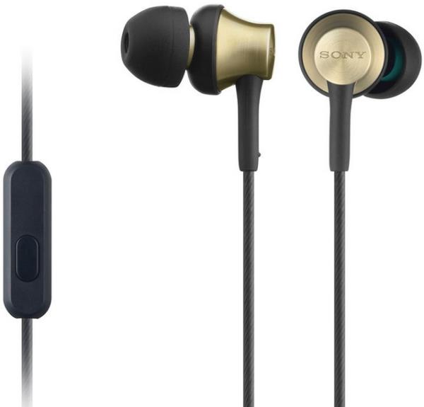 SONY MDR-EX650AP SMARTPHONE-CAPABLE IN-EAR HEADPHONES GOLD
