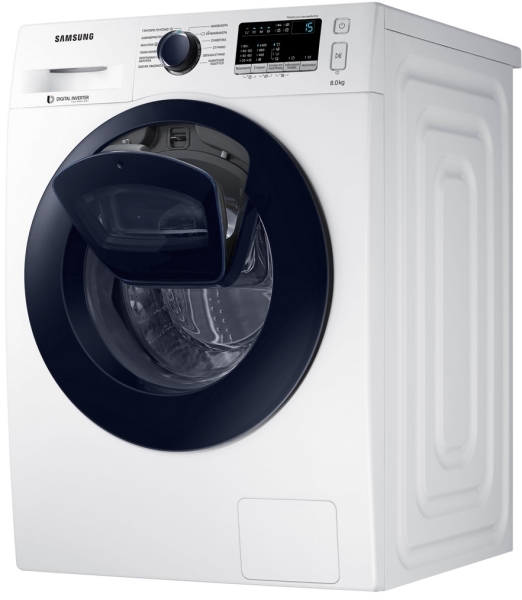 Πλυντήριο ρούχων Samsung WW80K44305W χωρητικότητας 8 κιλών και ενεργειακής κλάσης ΑAA