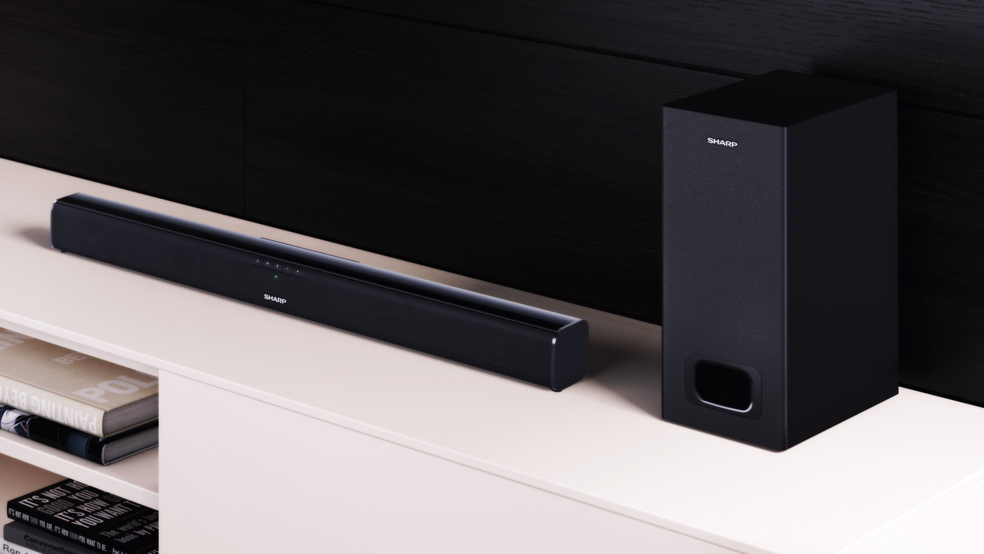 Sharp-HTSBW110-Soundbar-2-1-180watt-subwoofer-remote-control-hxompara-prosfora-72e-1