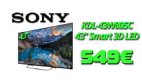Sony KDL-43W805C Τηλεόραση 43″ Smart 3D LED Full HD | Public.gr | 549€