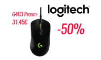 Gaming Mouse Logitech G403 Prodigy | Black Friday MediaMarkt | 28€