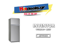 INVENTOR INVMS207A2G Ασημί | Ψυγείο Δίπορτο Α++ 207 Λίτρα | Mediamarkt | 219€