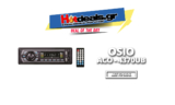 OSIO ACO-4370U Black | Mp3 Player Αυτοκινήτου με Τηλεχειριστήριο, 2 Θύρες USB + SD Card | mediamarkt.gr | 19€