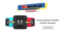 Action Camera Polaroid Cube+ (HD Wi-Fi – Κάρτα Μνήμης 8GB – Βumper) | public.gr | 70€
