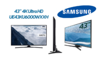 Τηλεόραση Smart 43″ 4K SAMSUNG UE43KU6000WXXH | Ultra HD + HDR | MediaMarkt | 444€