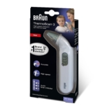 BRAUN IRT3030 ThermoScan 3 Infrared Ear Thermometer – Θερμόμετρο | amazon.co.uk | 28€