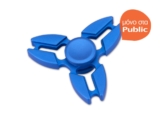 Fidget Spinner Μεταλλικό Προσφορά |  Metallic Blue Crab By Antsy Labs | Publicgr | Hotdeals.gr |  1€