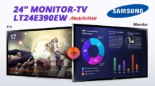 Οθόνη-Τηλεόραση 24″ SAMSUNG LT24E390EW/EN Full HD | [MediaMarkt.gr] | 139€